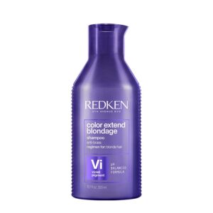 1 Пигментен лилав шампоан за блондиране Color Extend Blondage – Redken