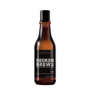 Мъжки 3-в-1 шампоан, балсам и измиващ гел за тяло Redken Brews 3-In-1