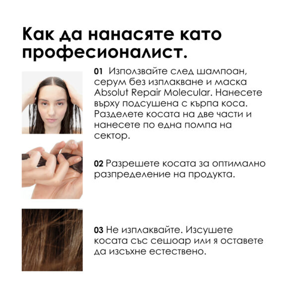 Маска без отмиване L’Oréal Professionnel Série Expert Absolut Repair Molecular