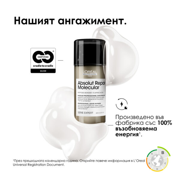 Маска без отмиване L’Oréal Professionnel Série Expert Absolut Repair Molecular