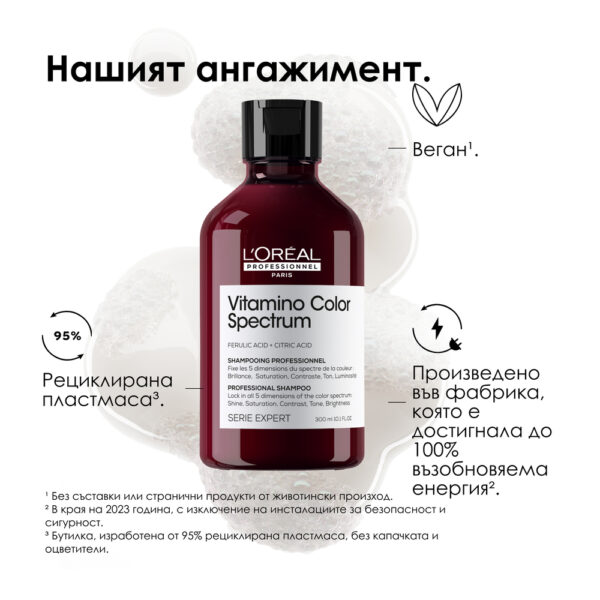 14 Шампоан L’Oréal Professionnel Série Expert Vitamino Color – защита на цвета