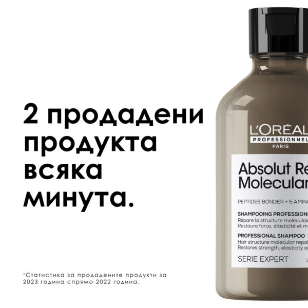 15 Шампоан L’Oréal Professionnel Série Expert Absolut Repair Molecular