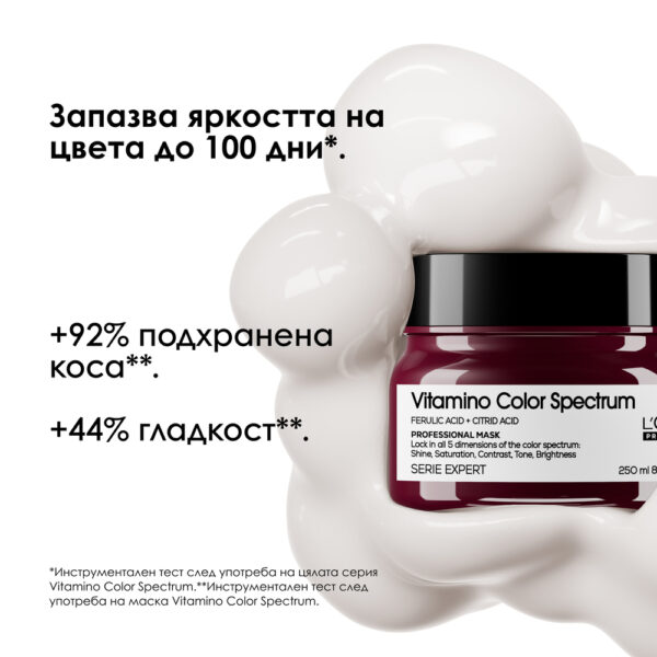 2 Маска L’Oréal Professionnel Série Expert Vitamino Color – защита на цвета