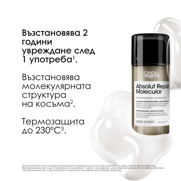 Маска без отмиване L’Oréal Professionnel Série Expert Absolut Repair Molecular