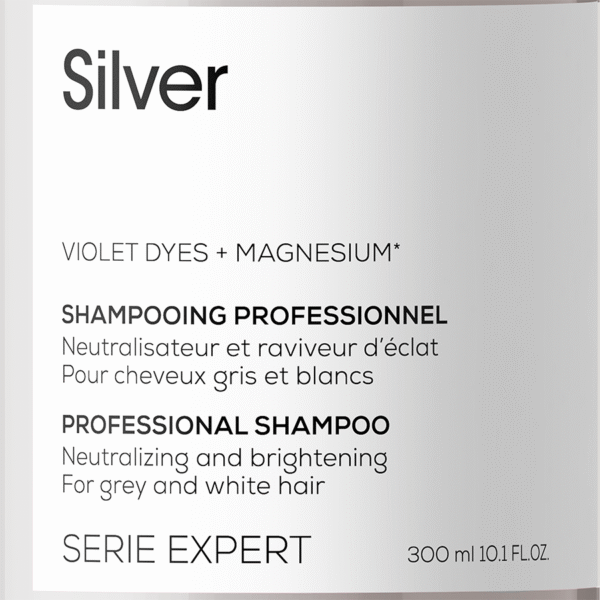 3 Шампоан за сива и руса коса L'Oréal Professionnel Serie Expert Silver