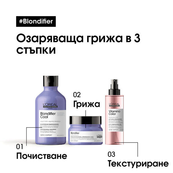Маска за блондинки L'Oréal Professionnel Serie Expert Blondifier