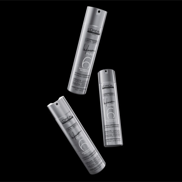 Лак за коса L'Oréal Professionnel Infinium – степен на фиксация 4