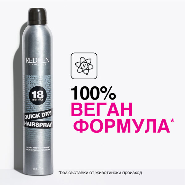 6 Бързосъхнещ лак за коса Quick Dry – Redken