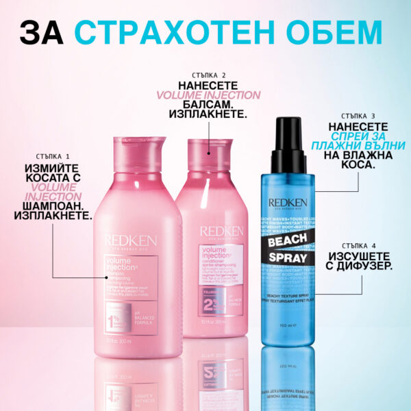 6 Спрей за плажни вълни Beach Spray – Redken