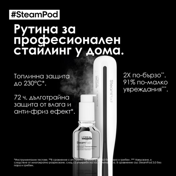 Серум за коса STEAMPOD