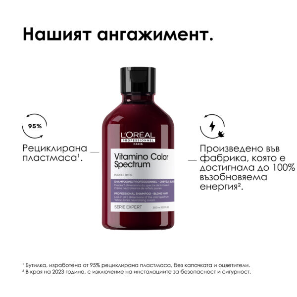 Неутрализиращ шампоан L’Oréal Professionnel Série Expert Vitamino Color – защита на цвета