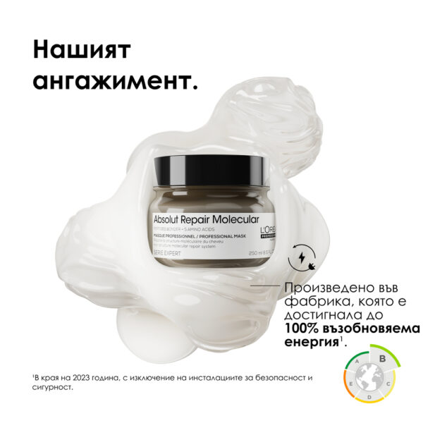 9 Маска за коса L’Oréal Professionnel Série Expert Absolut Repair Molecular