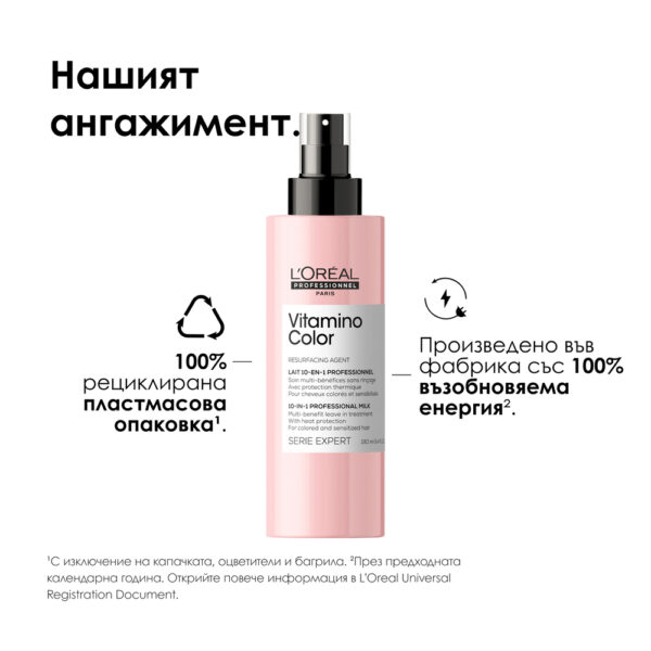 9 Спрей 10-в-1 L’Oréal Professionnel Série Expert Vitamino Color