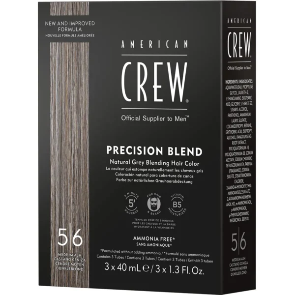 American Crew Precision Blend Hair Color Боя за коса American Crew #Ash 5/6