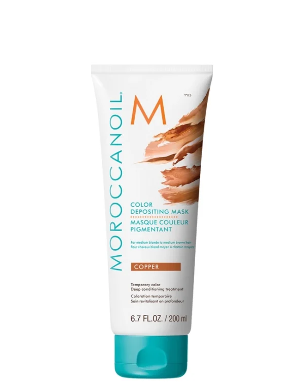 Moroccanoil Color Depositing Mask Copper 200ml Оцветяваща маска Moroccanoil – нюанс Copper