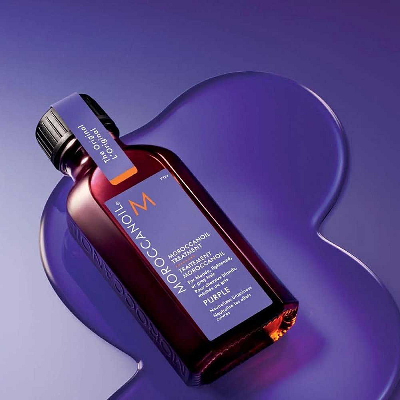 Олио за руса и сива коса Moroccanoil Treatment Purple