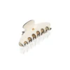 Шнола Balmain Cellulose Acetate Pince à Cheveux Large White