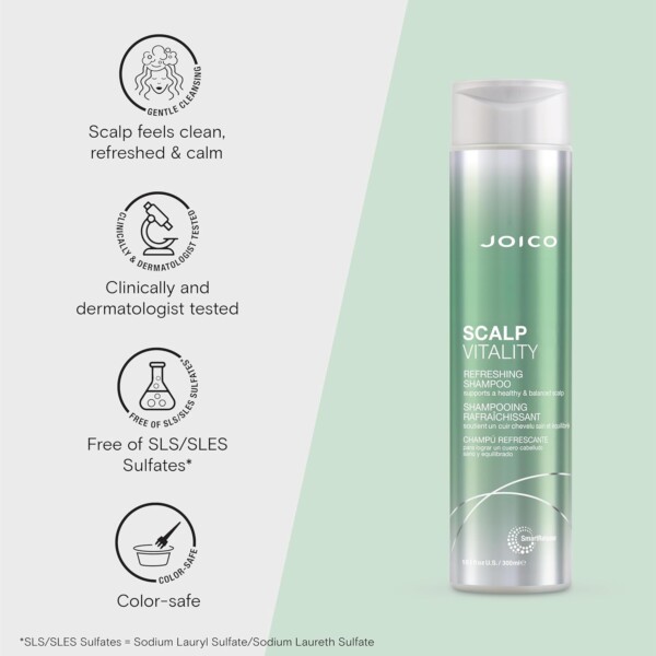 Joico Scalp Vitality освежаващ шампоан за скалп 300 ml
