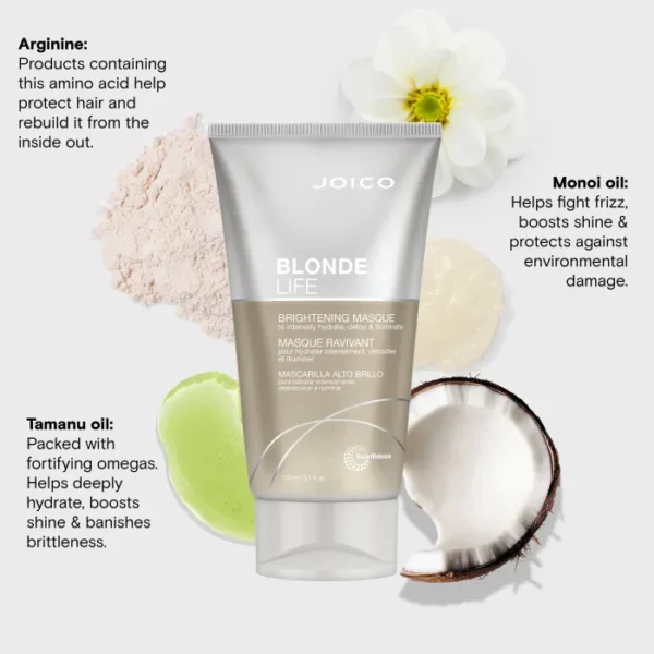 joico-blonde-life-brightening-mask-150ml 4 Joico Blonde Life озаряваща маска за руса коса 150 ml
