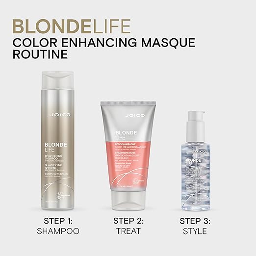 joico-blonde-life-color-depositing-masque-rosegold-150ml 4 Joico Blonde Life розово-златна тонираща маска 150 ml