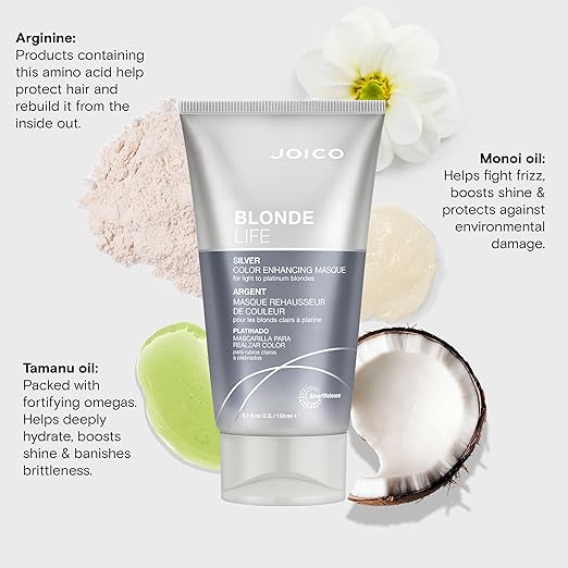 joico-blonde-life-color-depositing-masque-silver-150ml 3 Joico Blonde Life сребърна маска за руса коса 150 ml