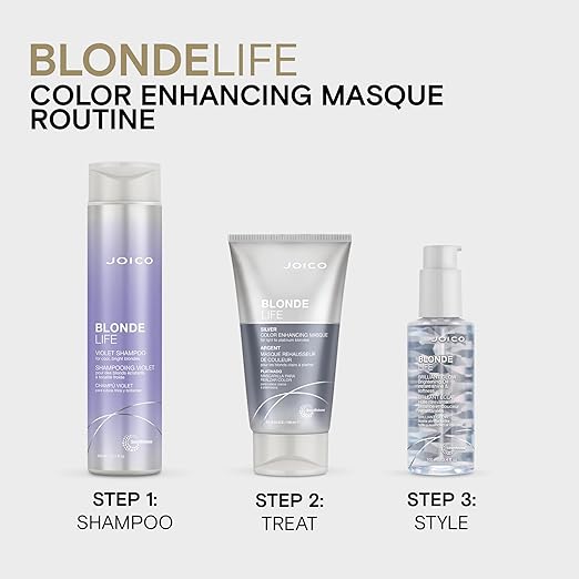 joico-blonde-life-color-depositing-masque-silver-150ml 4 Joico Blonde Life сребърна маска за руса коса 150 ml