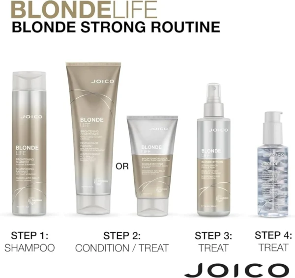 joico-blonde-life-strong-conditioner-detangler-200ml 2 Joico Blonde Life разплитащ спрей балсам за руса коса 200 ml