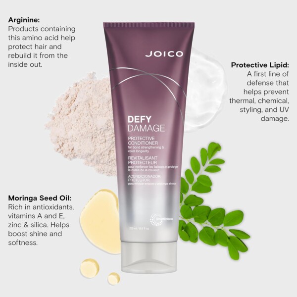 joico-defy-damage-protective-conditioner-250ml 4 Joico Defy Damage защитен балсам за укрепване и дълготраен цвят 250 ml