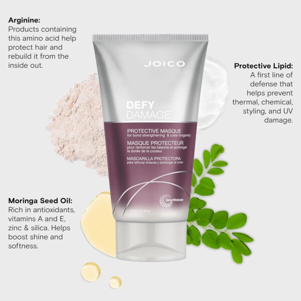 joico-defy-damage-protective-masque-150ml 5 Joico Defy Damage защитна маска за укрепване и защита на цвета 150 ml