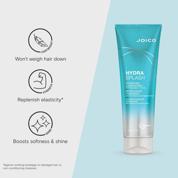 joico-hydrasplash-hydrating-conditioner-250ml 2 Joico HydraSplash хидратиращ балсам за фина коса 250 ml