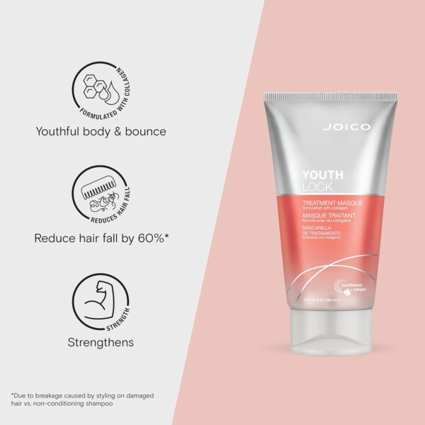 joico-youthlock-masque-150ml 2 Joico YouthLock подхранваща маска за зряла коса 150 ml