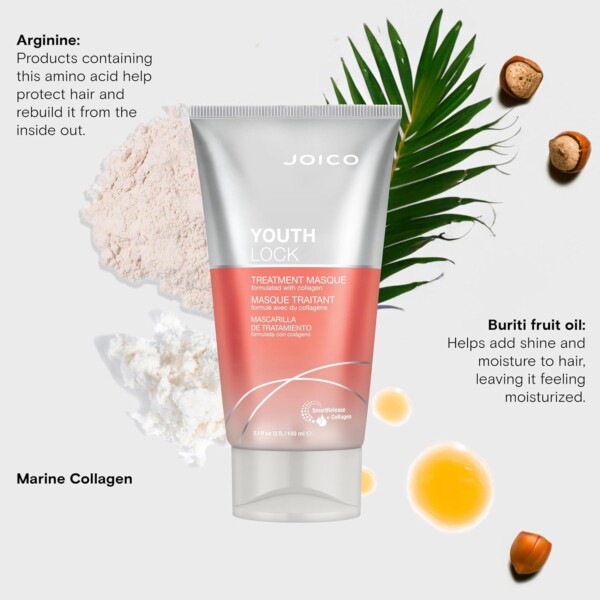 joico-youthlock-masque-150ml 4 Joico YouthLock подхранваща маска за зряла коса 150 ml