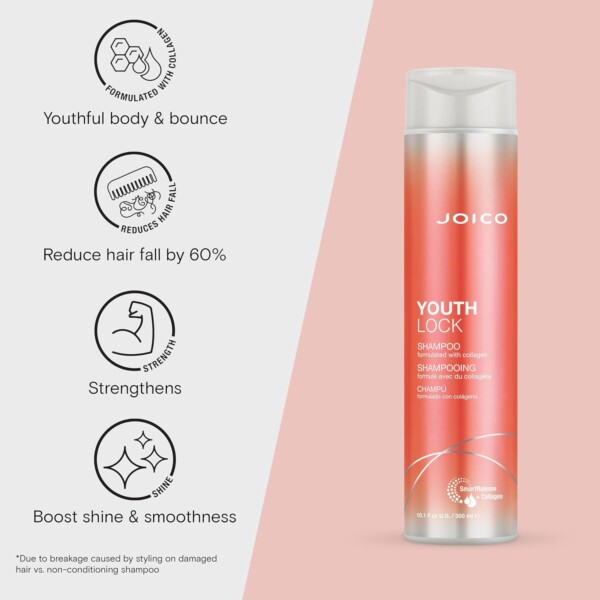 joico-youthlock-shampoo-300ml 2 Joico YouthLock балсам за зряла коса 250 ml